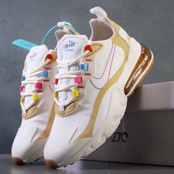 nike air max 270 react pale ivory